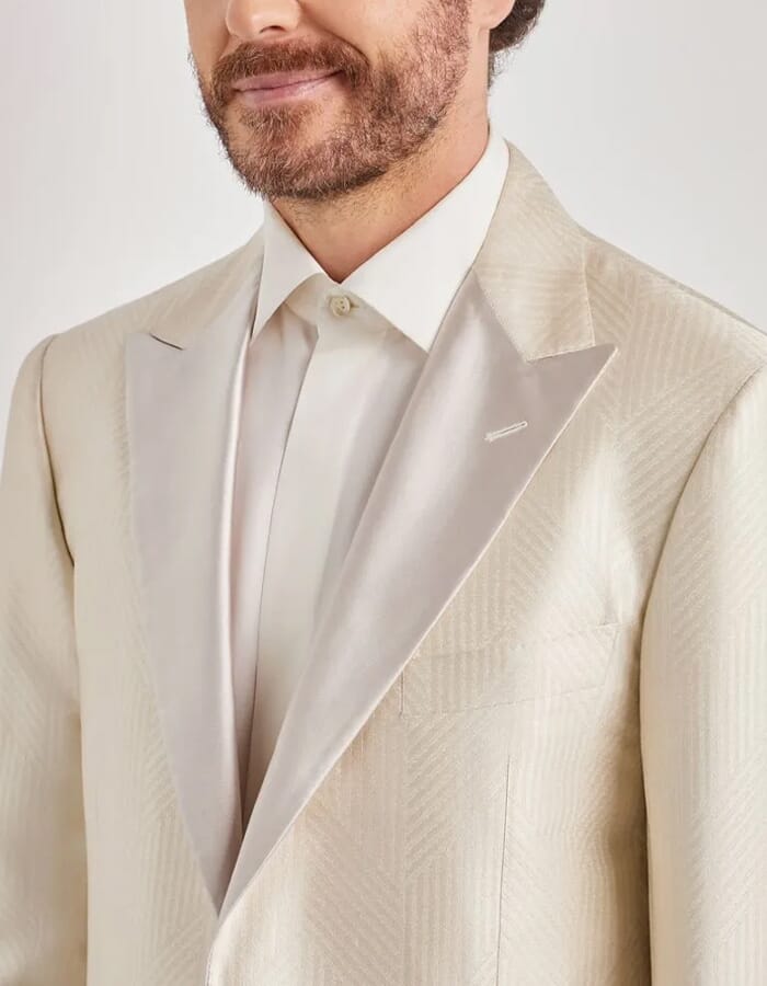 Elegant Canali ceremony look for men