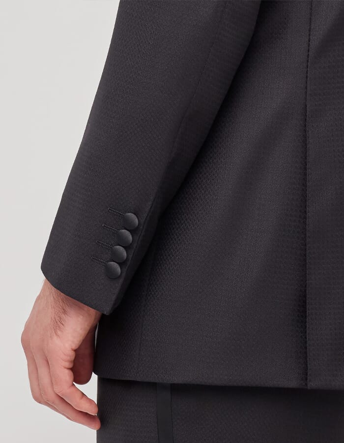 Canali menswear tailoring details