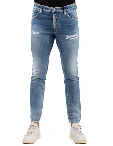 JEANS HOMME DSQUARED | s71lb1265s30342 - Calabromoda