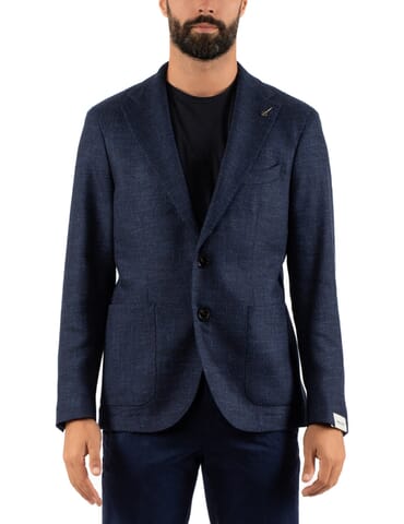 Giacca Uomo Paoloni | 3711g156241550 blu | Calabromoda