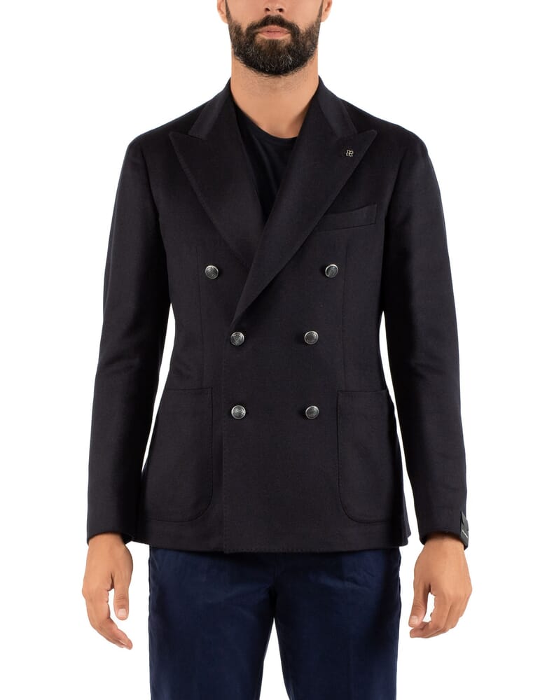 Giacca Uomo Tagliatore 1900151smc20k-- blu Calabromoda