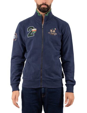 Pullover Herren La Martina | zmf316fp575 navy | Calabromoda