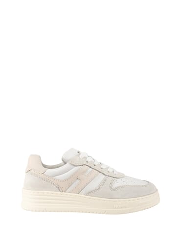 Baskets Femme Hogan | hxw6300eu50odz0zs5 bianco biancomarmo | Calabromoda