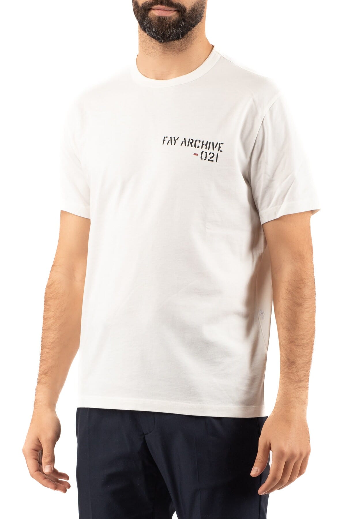 T-Shirt Homme Fay - mpmb350120ltggb004