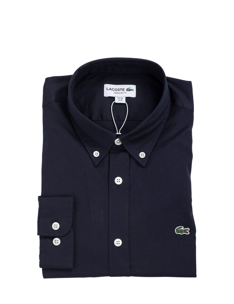 Chemise Homme Lacoste ch2933 blu Calabromoda - Main Image
