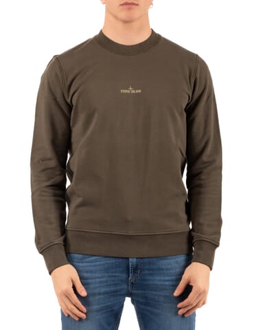 Sweatshirt Herren Stone Island | k1s156100665 s0083 militare | Calabromoda