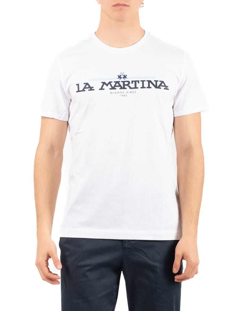 T-Shirt Herren La Martina - mar304js206 T-Shirt Herren La Martina - mar304js206