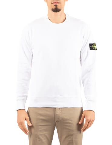 Sweatshirt Herren Stone Island | k1s156100044 s0051 bianco | Calabromoda
