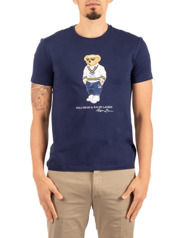 T-Shirt Herren Ralph Lauren | 710973137 navy | Calabromoda