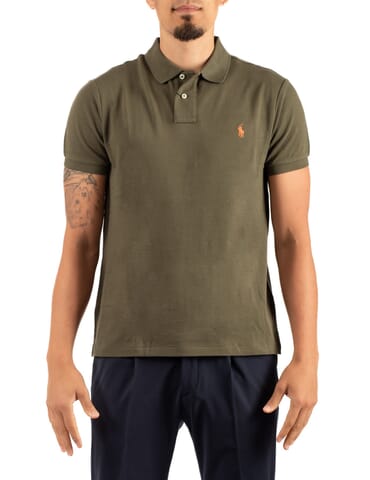 Polo Herren Ralph Lauren | 710795080 green | Calabromoda