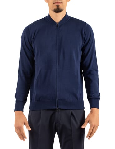 Pullover Herren Filippo De Laurentis | bz1ml2atcr12r indaco | Calabromoda