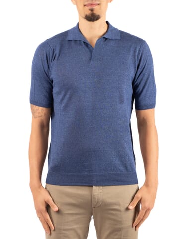 Polo Herren Filippo De Laurentis | pl1mcsklc14r royal | Calabromoda