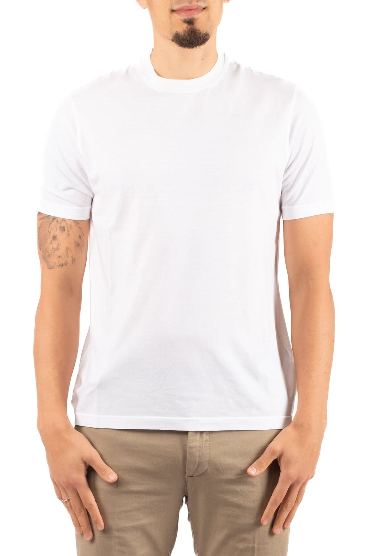 T-Shirt Man Filippo De Laurentis - tsmcjcrepe