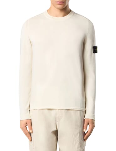 Maglia Uomo Stone Island | k1s155100062 s00b9 avorio | Calabromoda