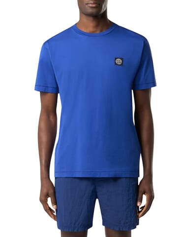 T-Shirt Herren Stone Island | k1s152100039 s0013 bleu | Calabromoda