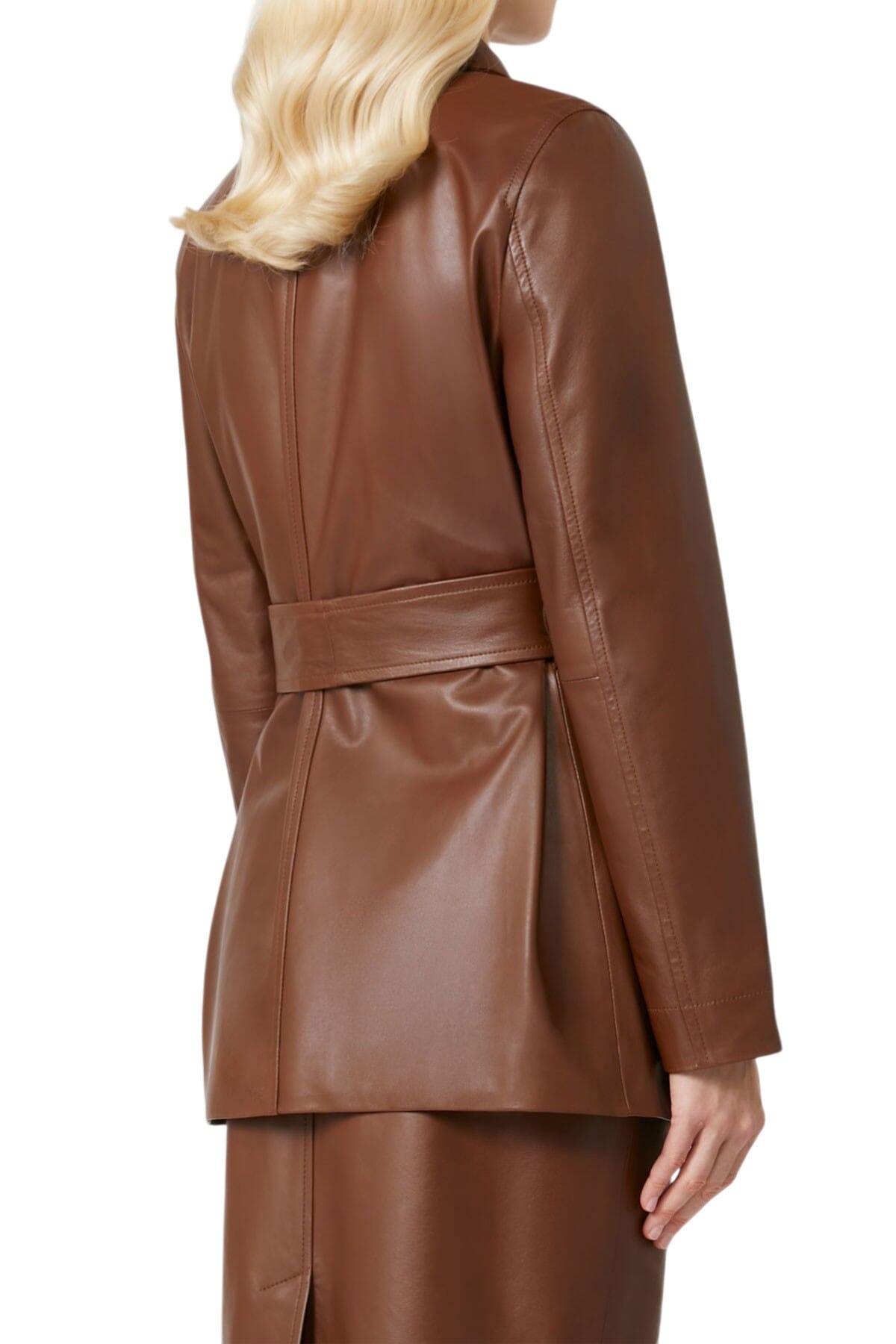 Giacca In Pelle Donna Max Mara Studio - tolmin2526446021