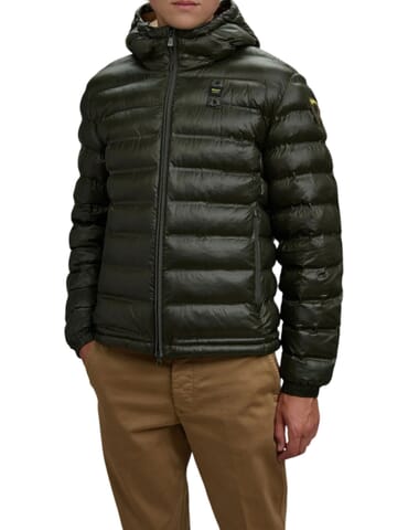 Blouson Herren Charles Blauer | bluc02132007284 tiglioselvaticotabac | Calabromoda