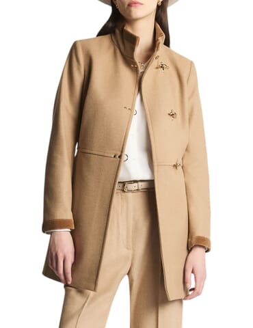 Manteau Femme Fay | cammello scuro | Calabromoda