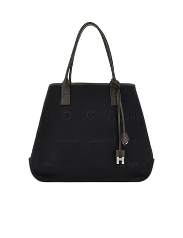 Bag Woman Hogan | kbw01ta2300uh7012d nero-marrone | Calabromoda
