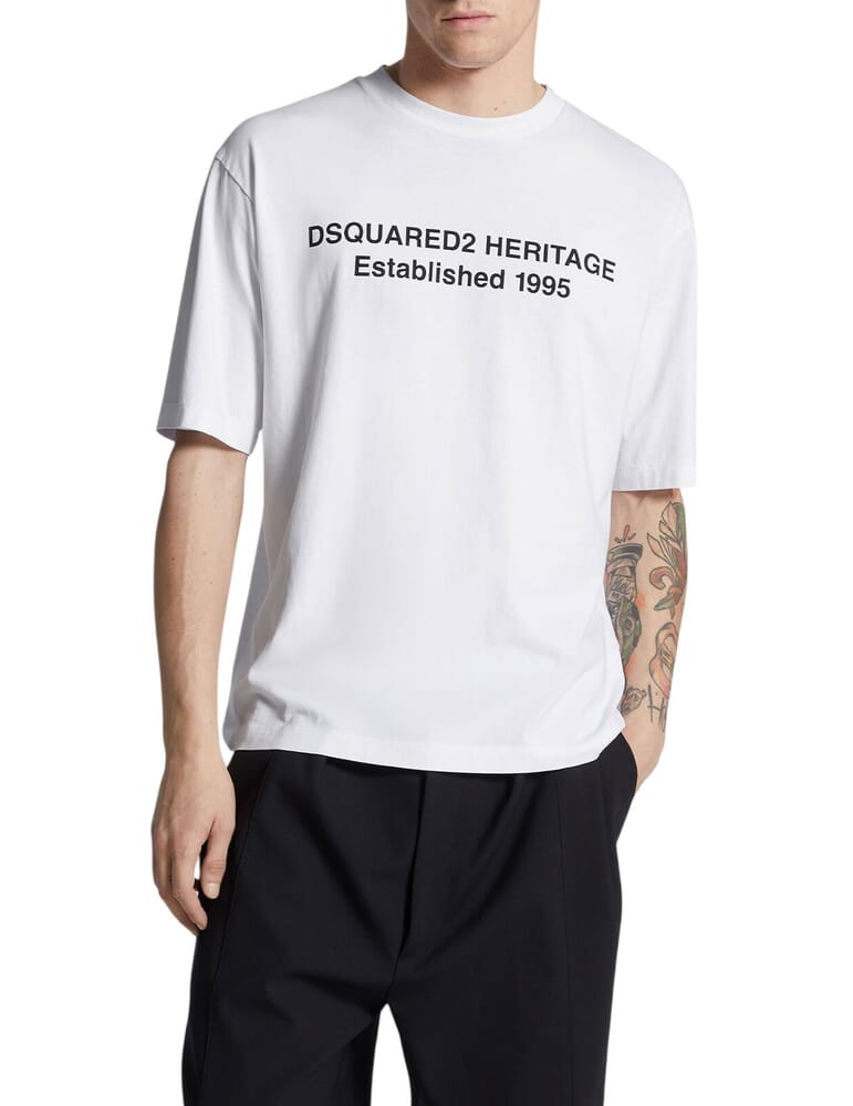 T-Shirt Uomo Dsquared - s74gd1456d20020 T-Shirt Uomo Dsquared - s74gd1456d20020