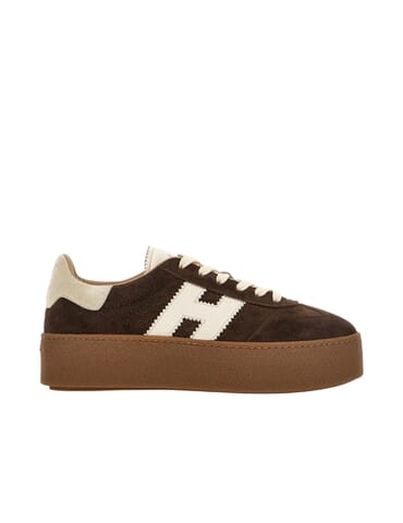 Sneakers Femme Hogan | hxw6980fb60ul60mb1 marrone | Calabromoda