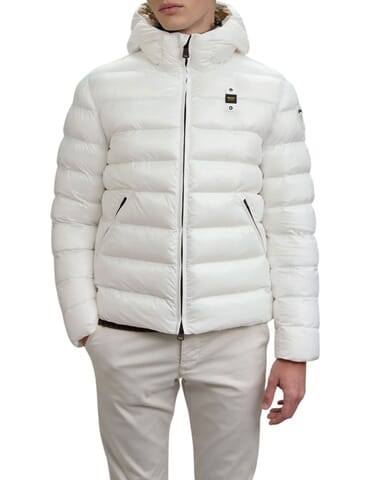 Blouson Herren Adams Blauer | bluc02079005958 bianco ottico | Calabromoda