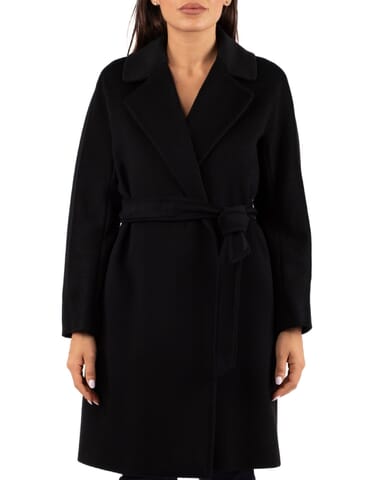 Damenmantel Weekend | corte2525016062 nero | Calabromoda