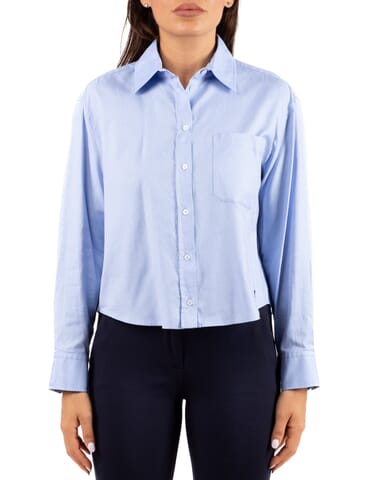 Damenhemd Weekend | nuoro2525116111 azzurro | Calabromoda