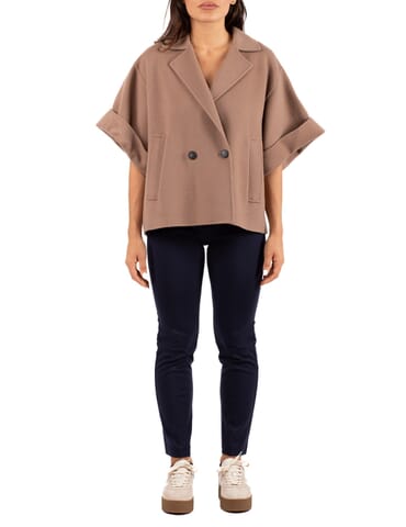 Caban Damen Weekend | pera2525086021 marrone chiaro | Calabromoda