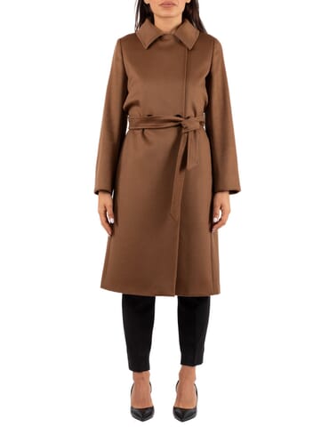 Damenmantel Max Mara Studio | bcollag2526016051 nocciola | Calabromoda
