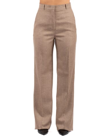 Pants Woman Max Mara Studio | eziana2526136041 nocciola | Calabromoda