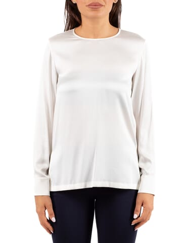 Women's Shirt Max Mara Studio | lodi2526116032 avorio | Calabromoda