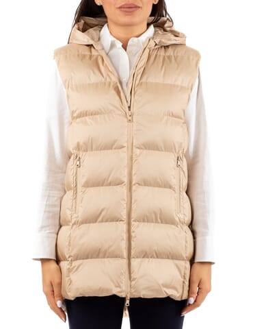 Gilet Woman Max Mara Studio | lodola2526296018 ecru' | Calabromoda