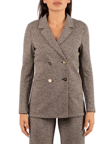 Blazer Damen Luckylu | gi33pj off white/nero | Calabromoda