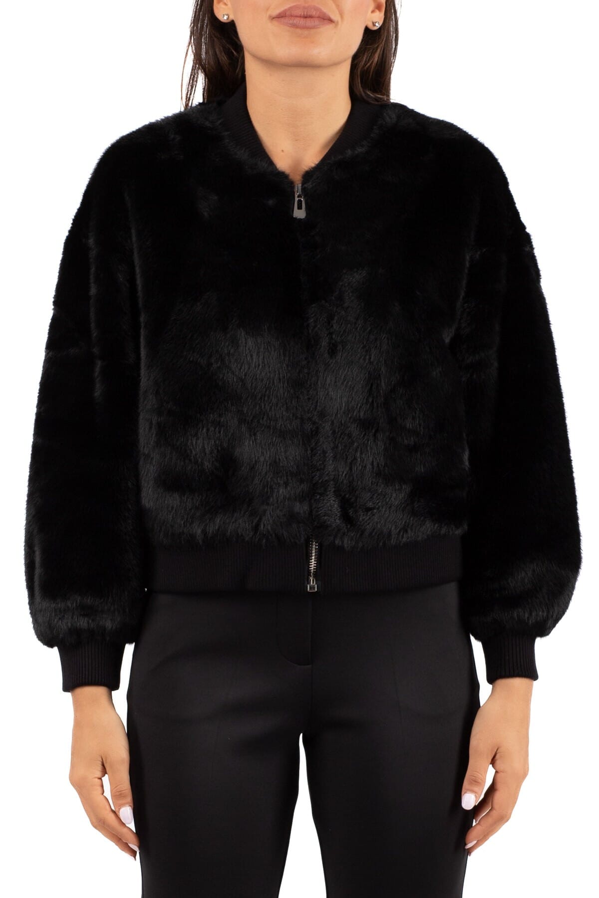 Blouson Damen Luckylu | cp11ep black | Calabromoda