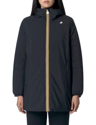 Blouson Woman K - Way | k8134dwsophie blue depht black | Calabromoda