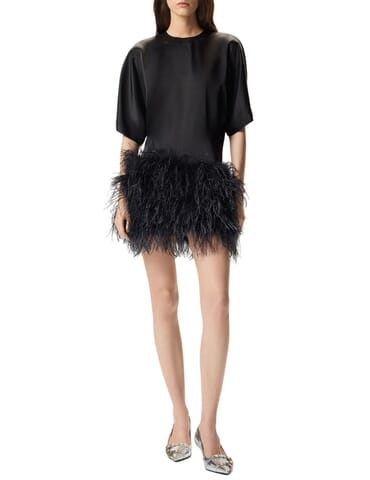 Damen Kleid Pinko | sapientino nero limousine | Calabromoda