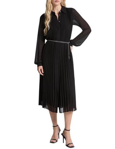 Dress Woman Michael Kors | mf5838a7r3 black | Calabromoda
