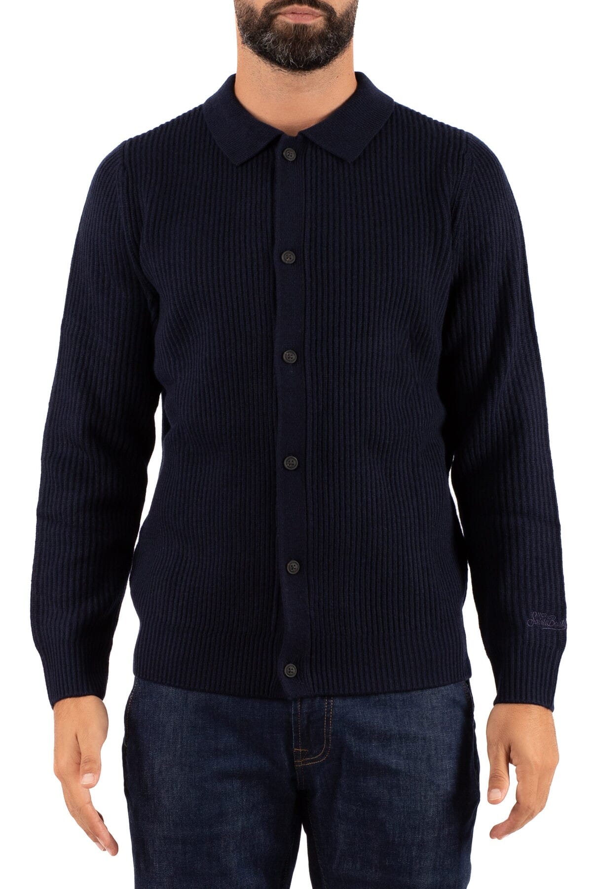 Cardigan Man Saint Barth - bolton woo00063i
