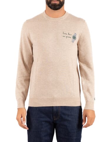 Herren Pullover Saint Barth | heron ligh00413i fantasia | Calabromoda
