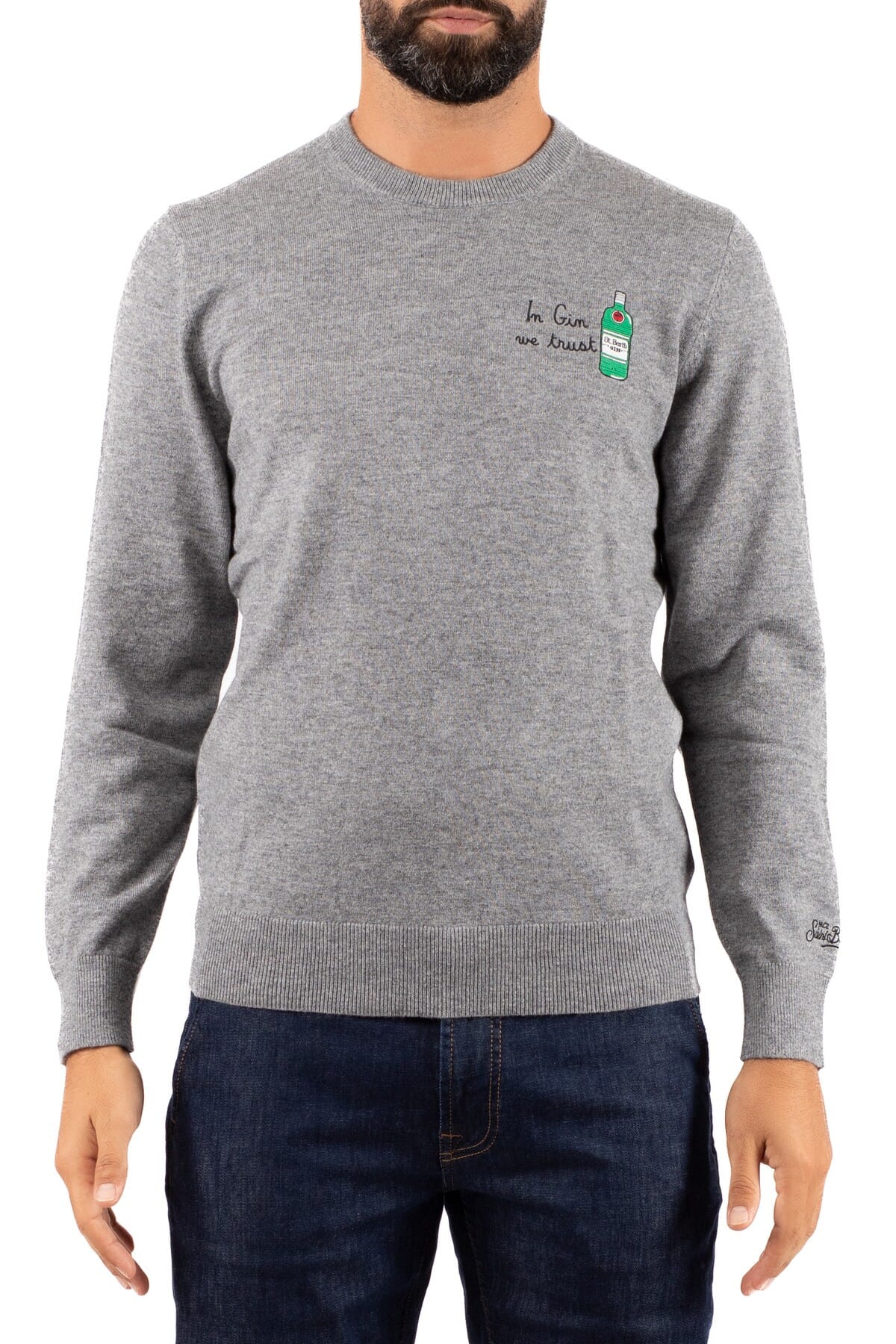 Herren Pullover Saint Barth | heron ligh03474i fantasia | Calabromoda