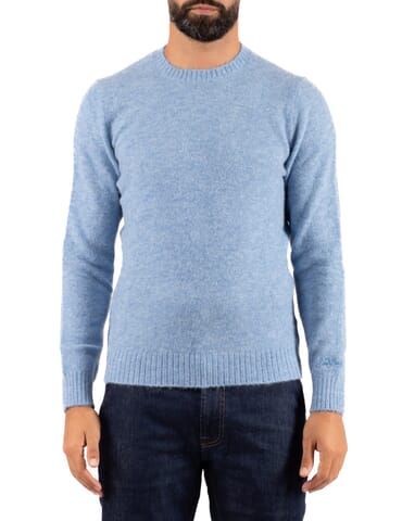 Herren Pullover Saint Barth | regent alp00023i light blue | Calabromoda