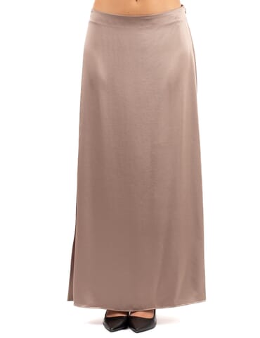 Damenrock Weekend | angelo2525106041 marrone chiaro | Calabromoda
