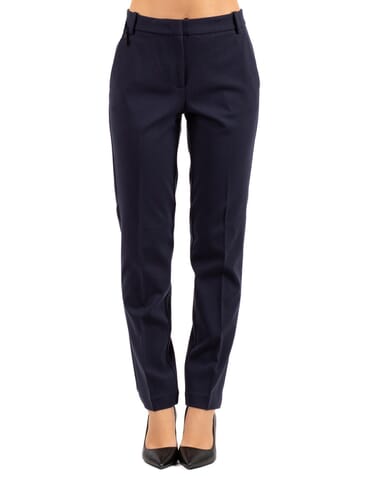 Pants Woman Pinko | bellopuntstoffa blu dipinto | Calabromoda