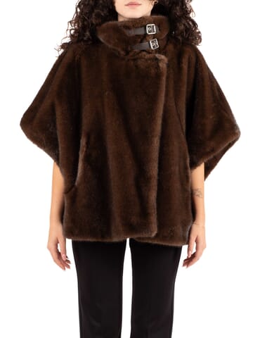 Damenmantel Pinko | comodino beige | Calabromoda