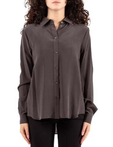 Damenhemd Pinko | crackers marrone | Calabromoda