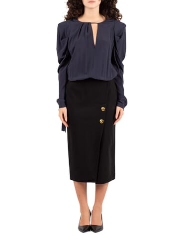 Damenkleid Pinko | omelette nero/bianco | Calabromoda