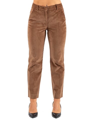 Hose Damen Weekend | marruca2525136012 nocciola | Calabromoda