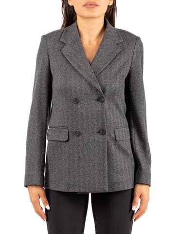 Blazer Damen Max Mara Studio | albania2526916068 nero | Calabromoda