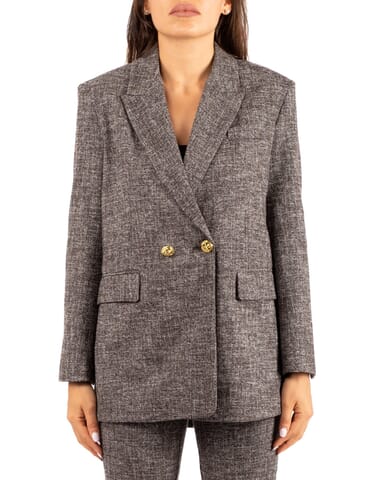 Blazer Damen Pinko | gnocchetto nero marrone bianco | Calabromoda